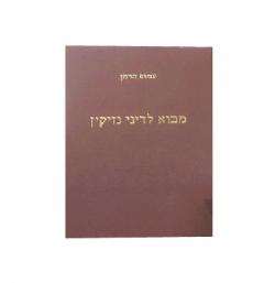 מבוא לדיני נזיקין - יד שניה
